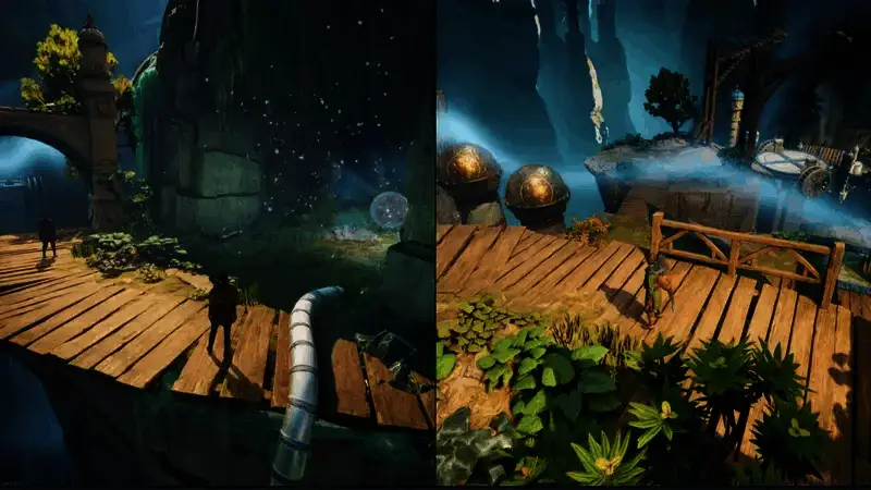 双影奇境战争坡道支线入口画面