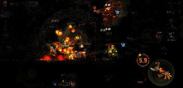 鲨耶释放大招清场画面