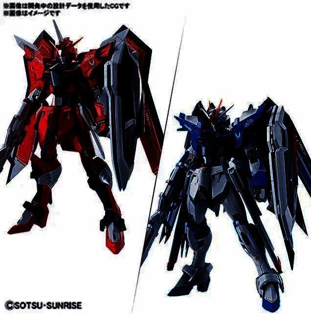 HG飞升自由高达或不朽正义高达图片