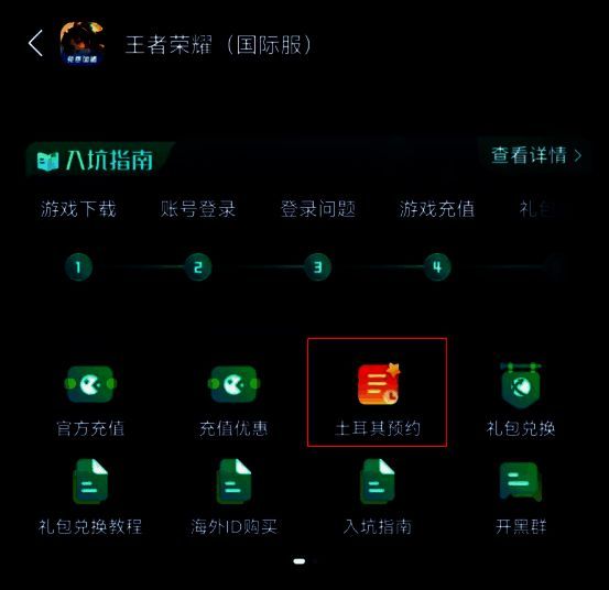 王者荣耀土耳其服预约界面图