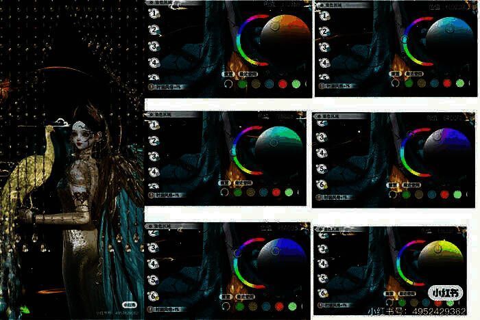 图10.jpg 玩家在社交媒体分享《以闪亮之名》染色作品画面10