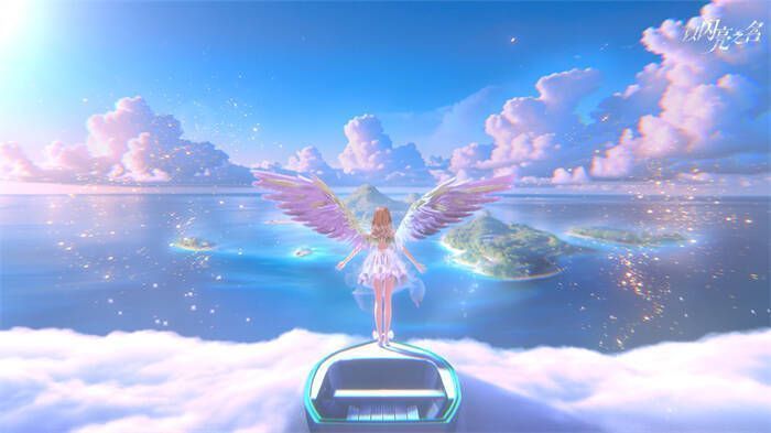 图14.jpg 玩家利用《以闪亮之名》捏脸和穿搭功能创作画面14