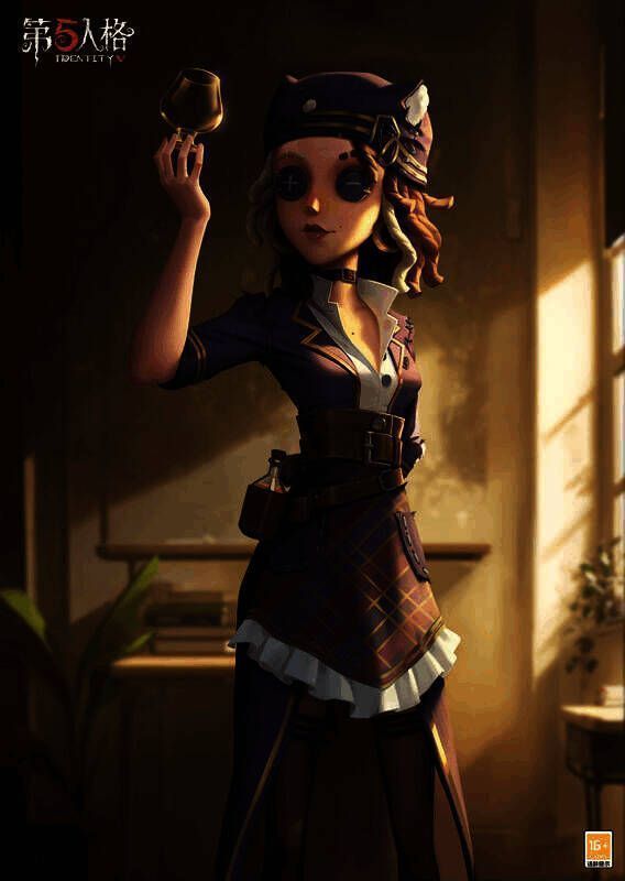 调酒师‘干杯’海报图