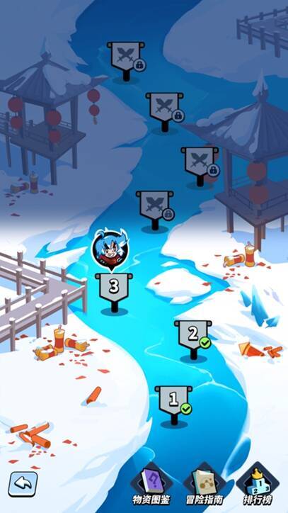 《飞吧龙骑士》踏雪寻春玩法画面