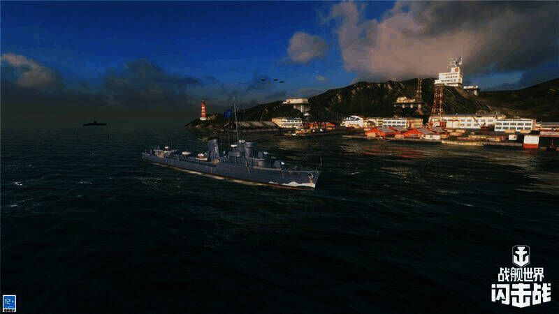 雷霆驱逐舰技能展示图