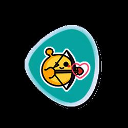 杨小紫表情射中你的心形象图