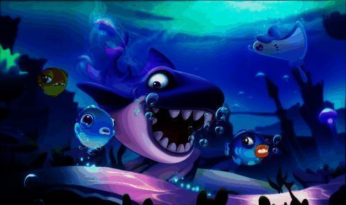 《球球大作战》鱼鱼大作战玩法宣传图