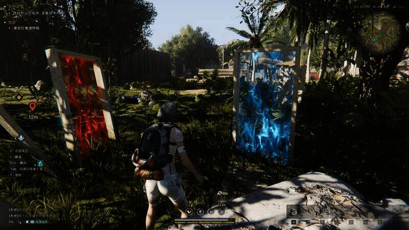 第一关红蓝门框场景