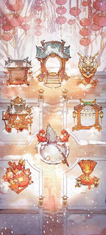 新春活动会场图