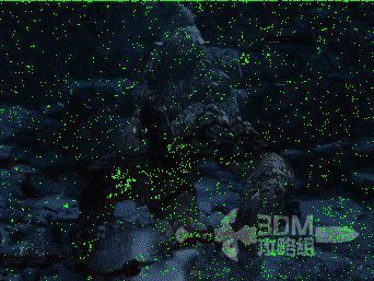 小雪怪跳跃砸地动作图