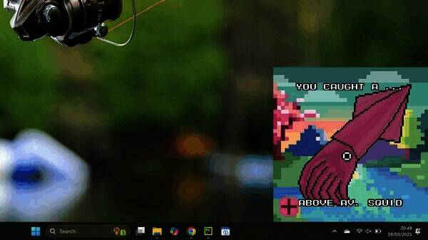 《Strange Shores: A Desktop Fishing Game》相关画面2