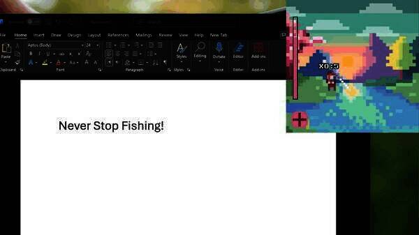 《Strange Shores: A Desktop Fishing Game》相关画面3