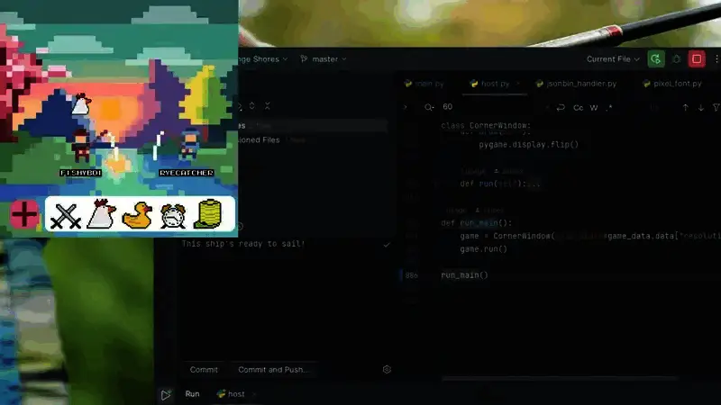 《Strange Shores: A Desktop Fishing Game》相关画面4
