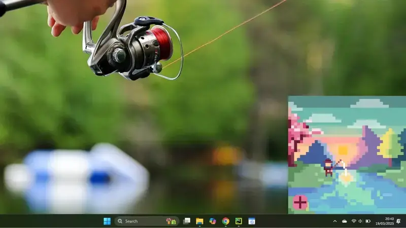 《Strange Shores: A Desktop Fishing Game》相关画面5