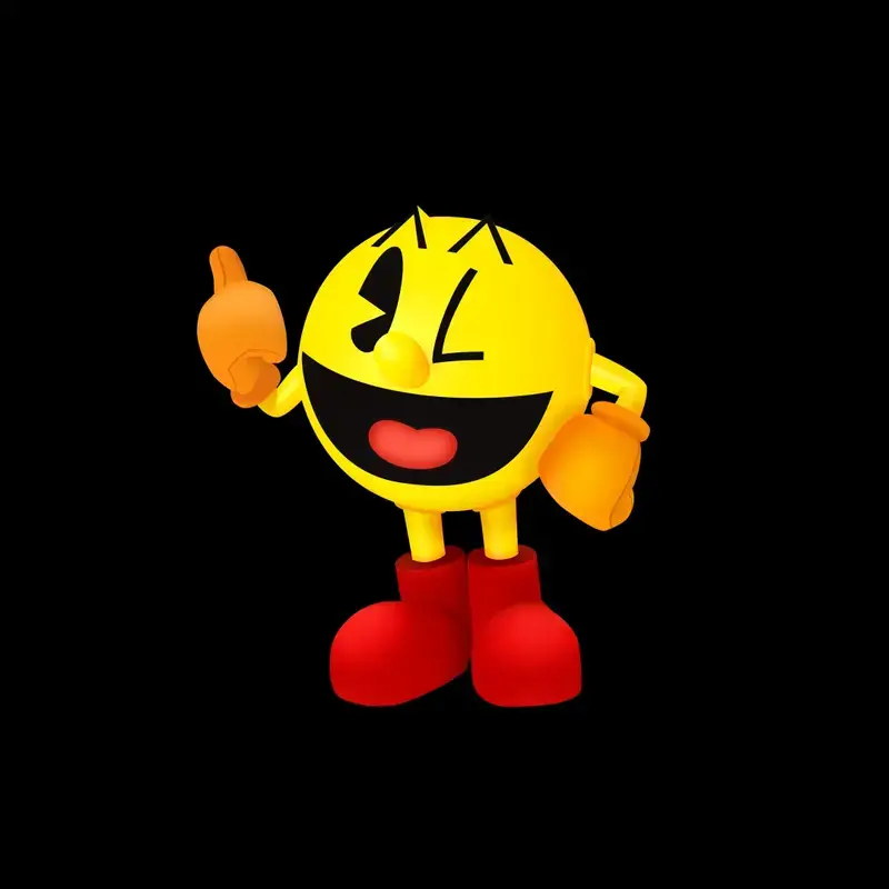 吃豆人在游戏中的形象