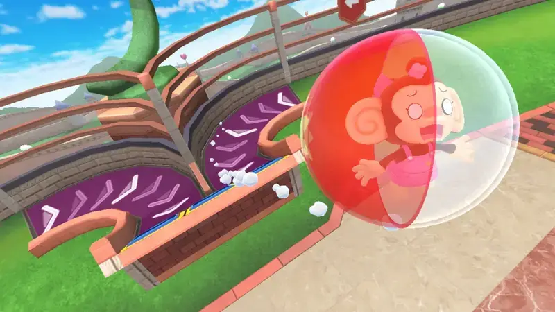 对战模式“机器人破坏者”中“花环之路”关卡画面4