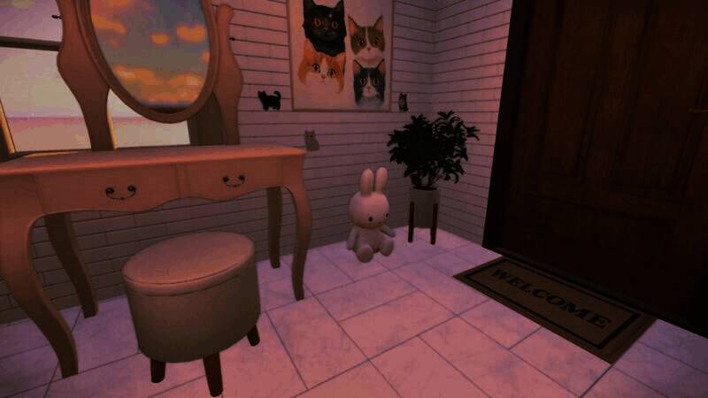 《inZOI》米菲兔玩偶家具使用教程图2