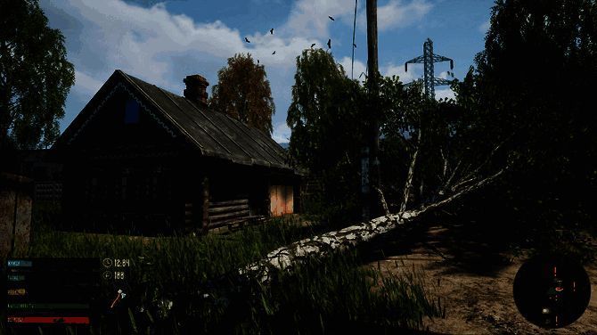 《RussianVillageSimulatoronMars》游戏场景