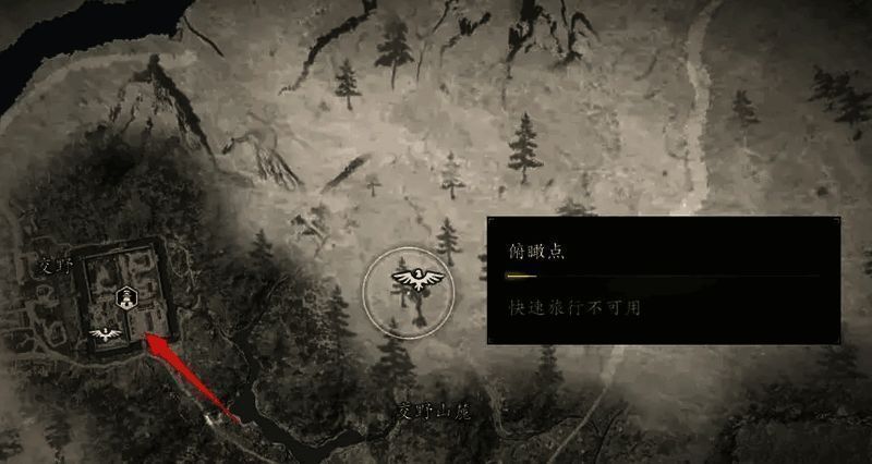 刺客信条影交野城场景图