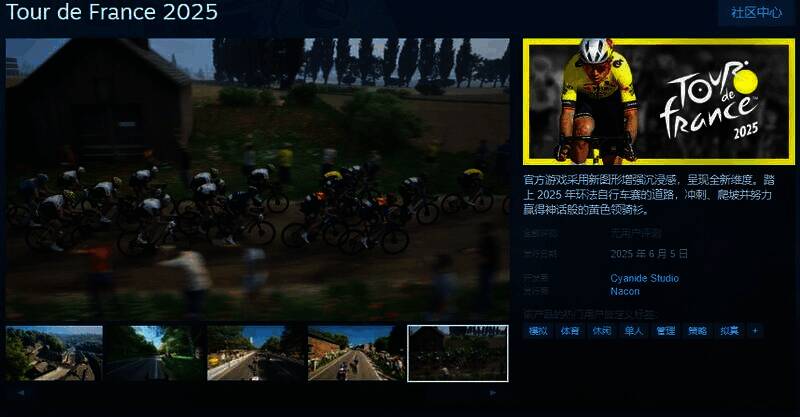 《环法自行车赛2025》相关图片