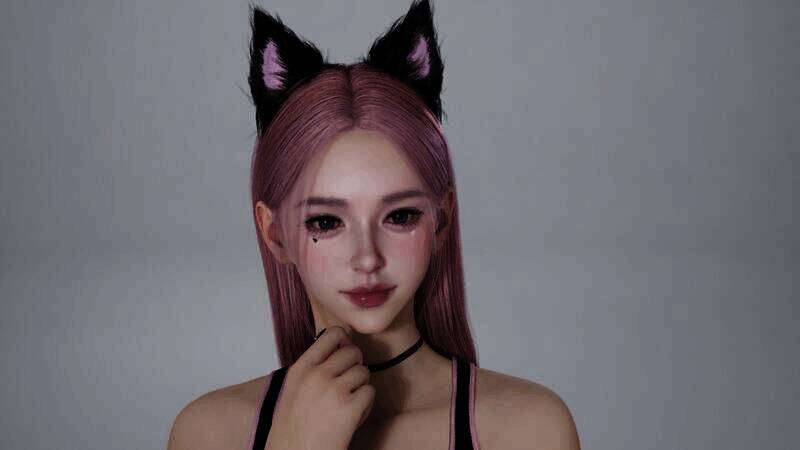 ID为粉发猫猫爱豆的Zoi角色图片1