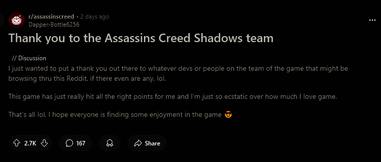 《刺客信条：影》相关配图2