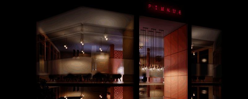 inZOI粉色咖啡馆外观图