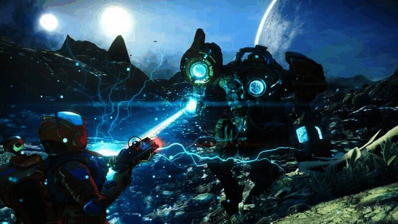 《无人深空》中被唤醒的遗迹守护者