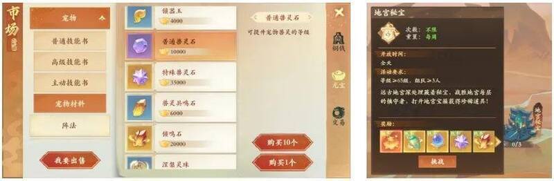 兽灵升级材料相关图