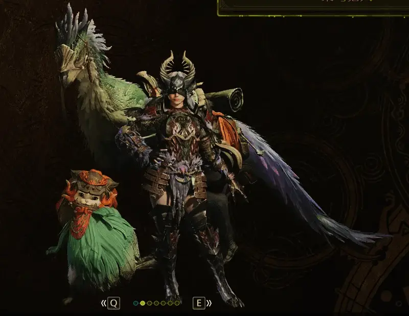 《怪物猎人：荒野》游戏角色装备相关图片