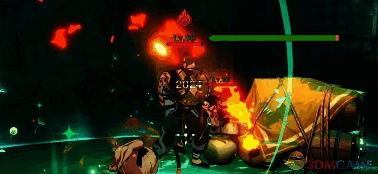 原神迪希雅绘想游迹战斗画面