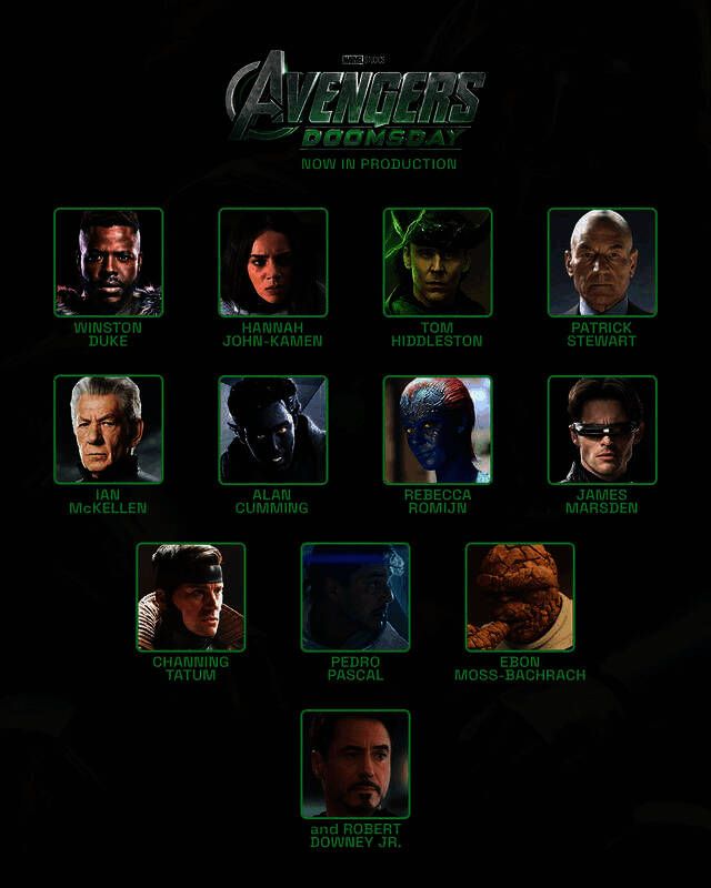 《复联5》相关演员画面