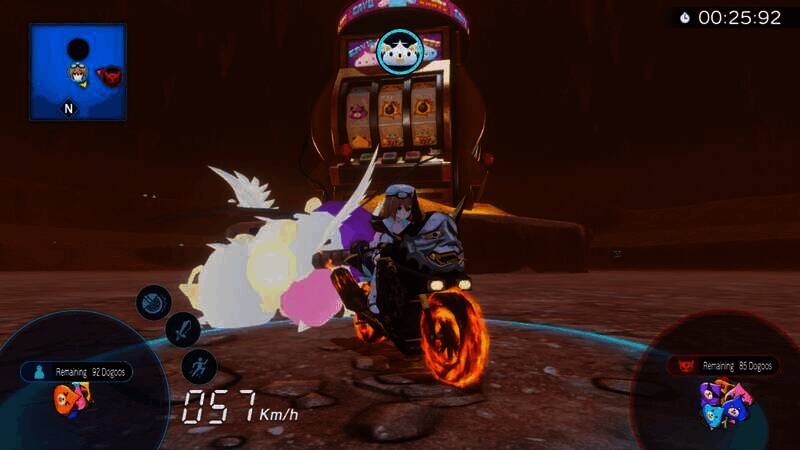 《爆走次元海王星VS巨神史莱犬》游戏截图3