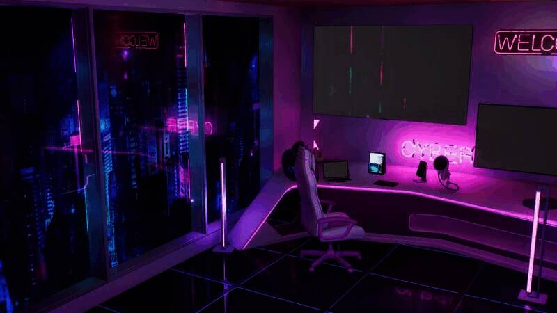 赛博朋克风格房产使用教程图1