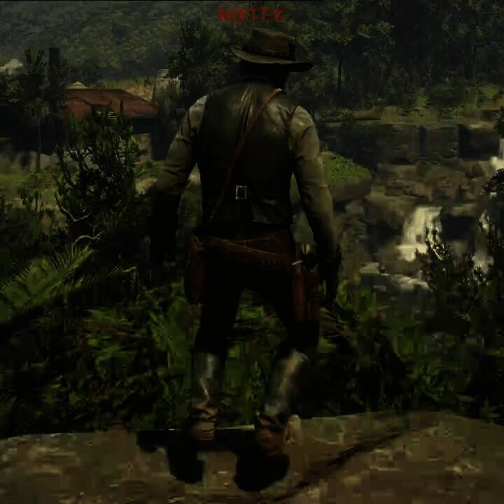 《荒野大镖客2》身型缩小的亚瑟·摩根MOD画面