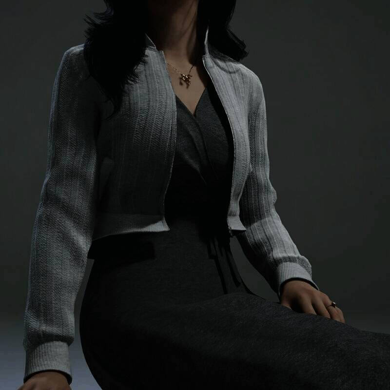 《inZOI》针织衫包臀裙使用教程图1