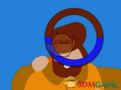 拖动取色圆环工具到目标颜色部分的界面图