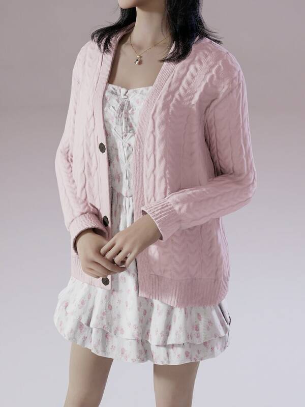 inZOI春游羊毛衫连衣裙使用教程图1