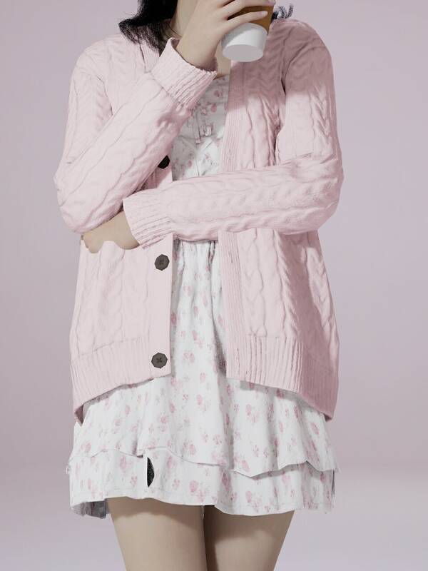 inZOI春游羊毛衫连衣裙使用教程图2