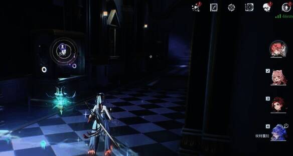 《鸣潮》幽夜幻梦任务中返回发光点切换场景后前行场景