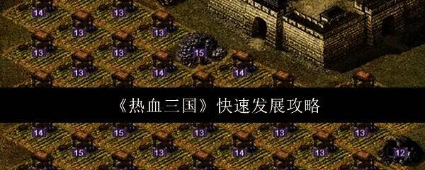 热血三国游戏画面示例