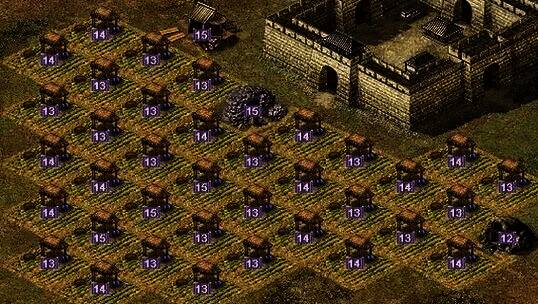 热血三国税率设置画面