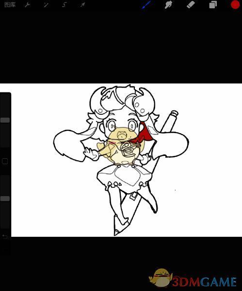 选择色卡填色界面