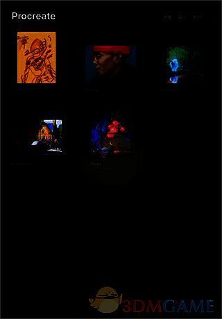 打开procreate最新中文版界面