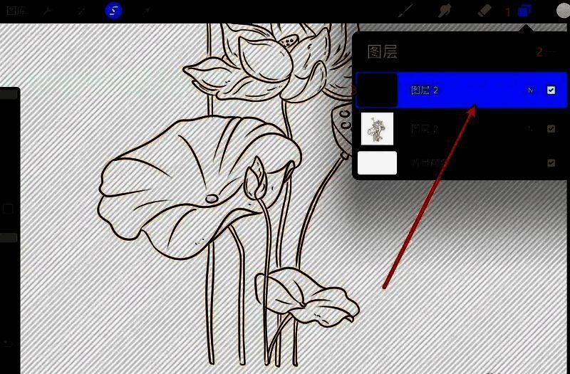 新建画布的操作画面