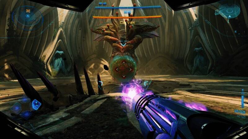 《银河战士Prime 4:Beyond》展示主角利用新能力的画面