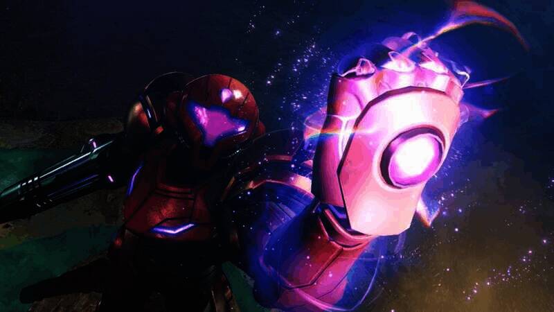 《银河战士Prime 4:Beyond》主角使用心灵能力操作射线截图