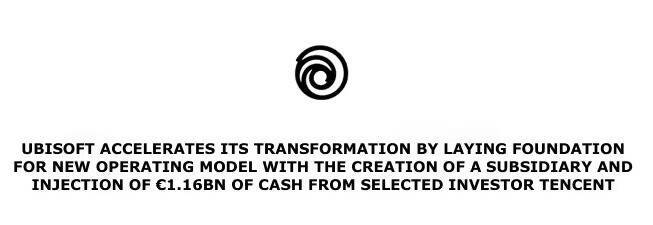 育碧与腾讯合作签约场景