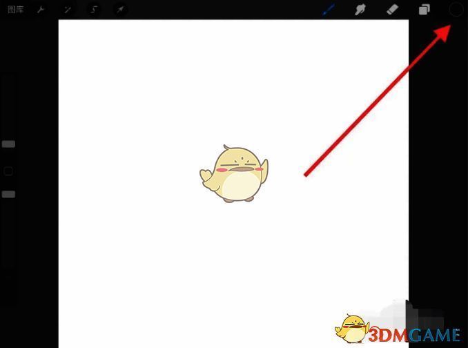 点击左上角颜色块界面图