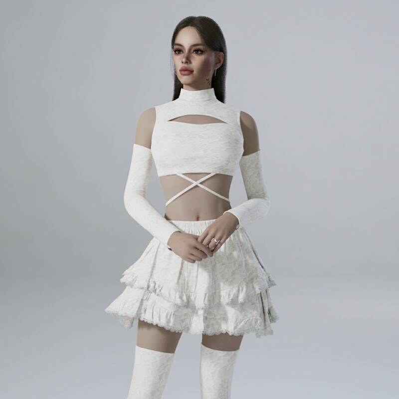 inZOI镂空吊带衫短裙使用教程图4